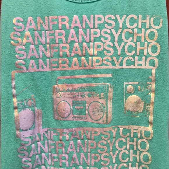San Franpsycho Racer Back Tee - Picture 3 of 5